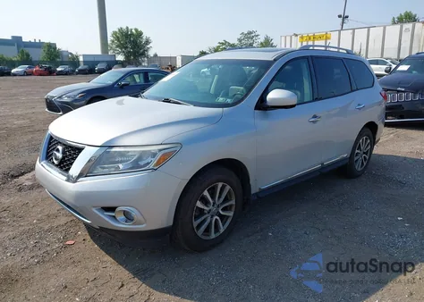 2015 Nissan Pathfinder Sl from USA, damaged, VIN 5N1AR2MM3FC650804